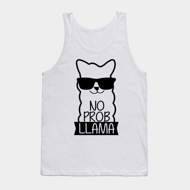 No ProbLlama Tank Top by defytees